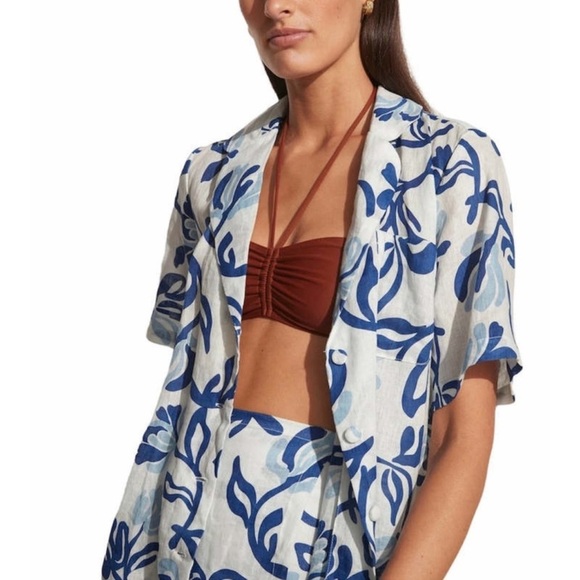 Faithfull the Brand Tops - NWT FAITHFULL THE BRAND - CHARLITA SHIRT DRESS Size US 8/Large